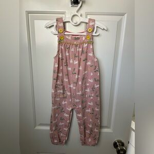 Baby Boden milkshake duck dungas / overalls